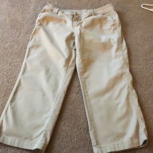Tan Capri Women’s Pants
